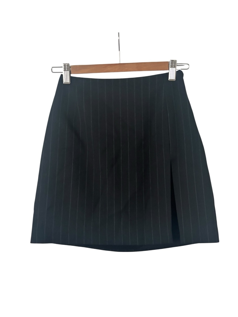 The Andamane Pin Stripe Mini Skirt - Picture 2 of 4